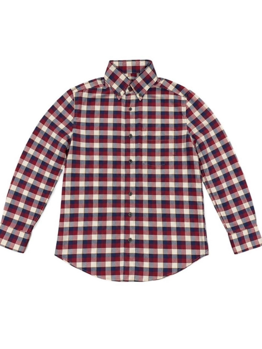 Old Navy Slim Fit Plaid Oxford Shirt